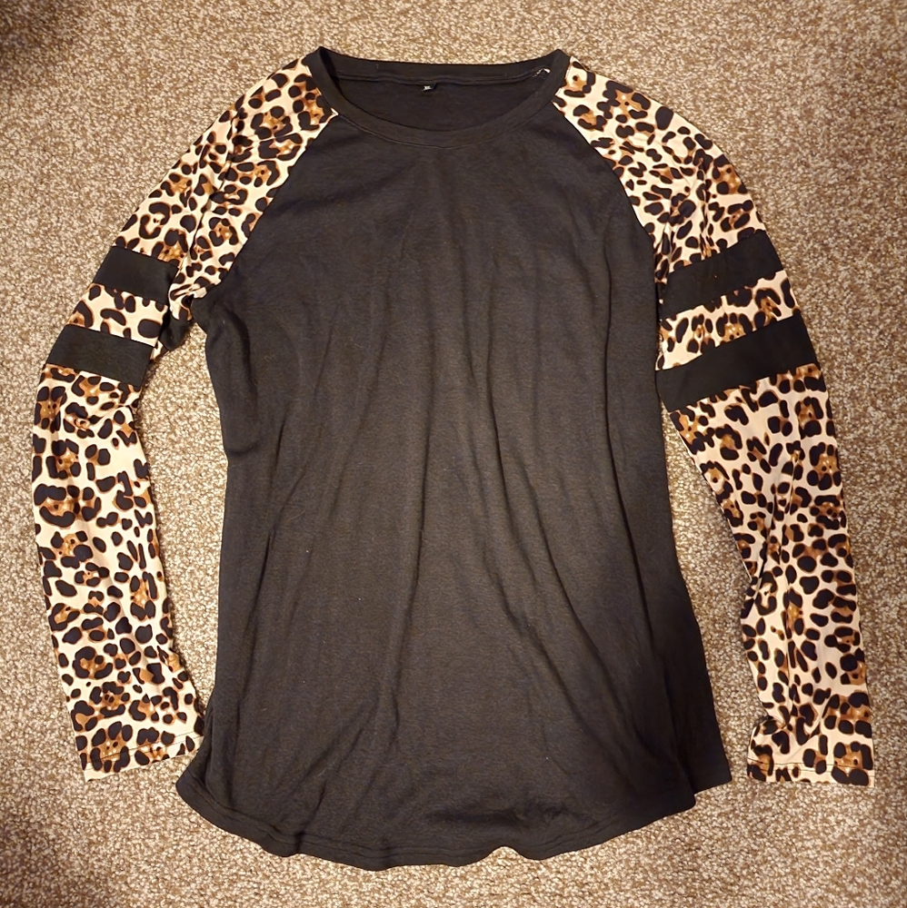 Leopard Long Sleeve T-shirt